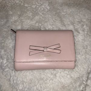 Kate Spade Leather Wallet ( PINK )